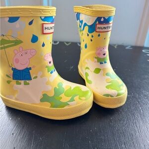 Hunter Peppa Pig Kids Rain Boots